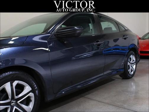 Blue 2016 Honda Civic LX