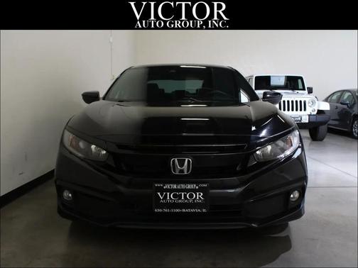 Black 2020 Honda Civic Sport