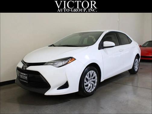 White 2017 Toyota Corolla LE