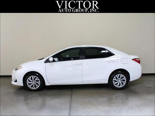 White 2017 Toyota Corolla LE