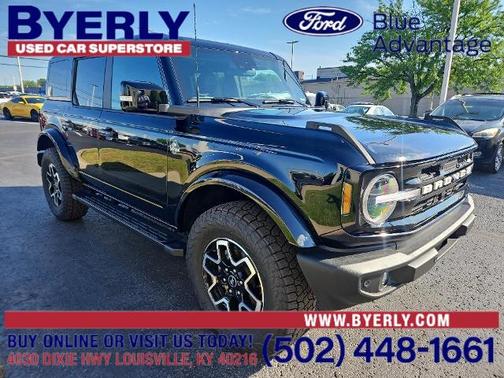 SHADOW BLACK 2024 Ford Bronco OUTER BANKS