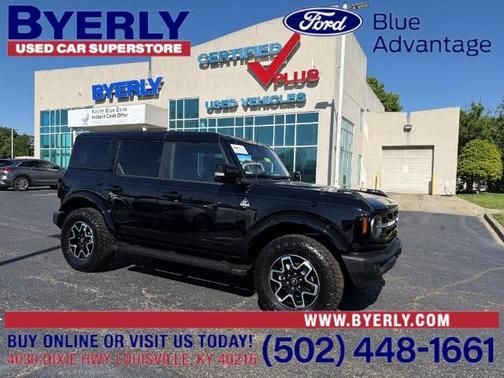 SHADOW BLACK 2024 Ford Bronco OUTER BANKS