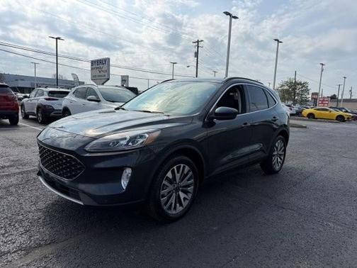 STONE BLUE METALLIC 2022 Ford Escape TITANIUM
