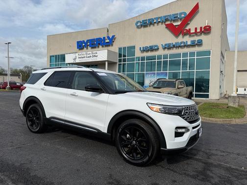 Oxford White 2021 Ford Explorer Limited