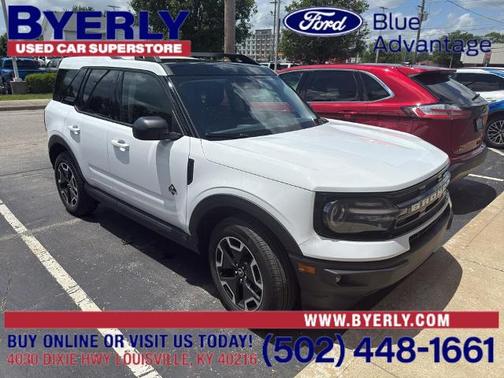 OXFORD WHITE 2023 Ford Bronco Sport OUTER BANKS