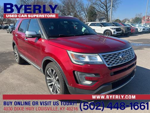 2017 Ford Explorer Platinum