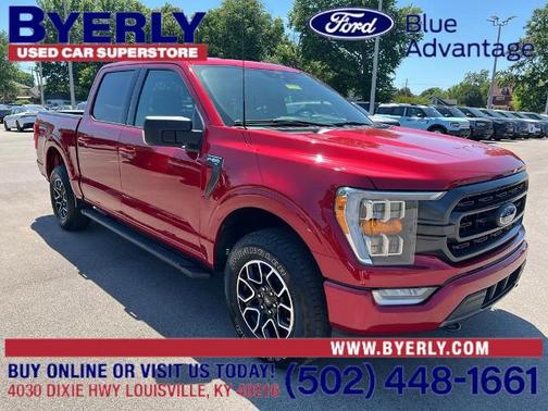 RAPID RED MET TINTED CC 2021 Ford F-150 XLT