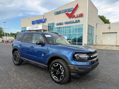 ATLAS BLUE METALLIC 2023 Ford Bronco Sport OUTER BANKS