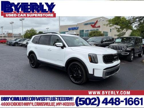 Glacial White Pearl 2023 Kia Telluride SX Prestige X-Line SUV