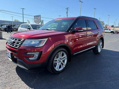 Ruby Red Metallic Tinted Clearcoat 2016 Ford Explorer Limited