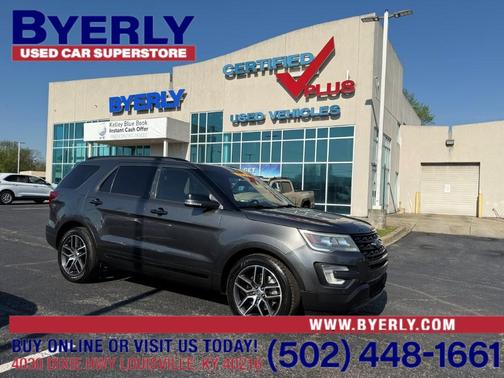 Magnetic Metallic 2016 Ford Explorer Sport