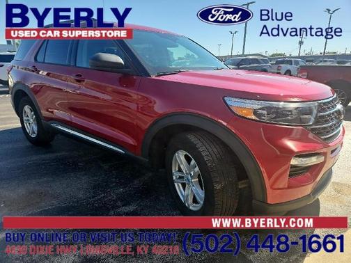 RAPID RED MET TINTED CC 2023 Ford Explorer XLT