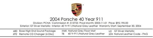 2004 Porsche 911 Carrera 4