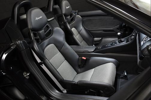 Jet Black Metallic 2016 Porsche Boxster Spyder