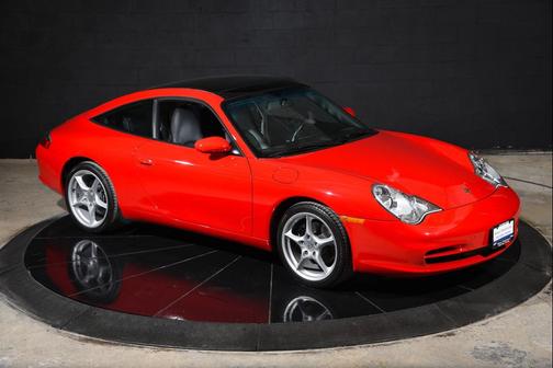 Guards Red 2003 Porsche 911 Targa