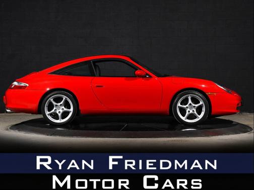 Guards Red 2003 Porsche 911 Targa