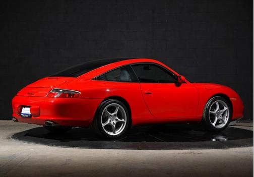 Guards Red 2003 Porsche 911 Targa