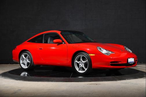 Guards Red 2003 Porsche 911 Targa