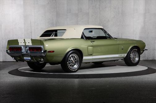 Lime Gold Metallic 1968 Ford Mustang GT