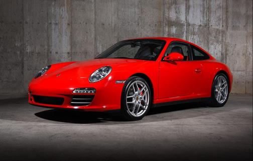 Guards Red 2009 Porsche 911 Carrera 4S