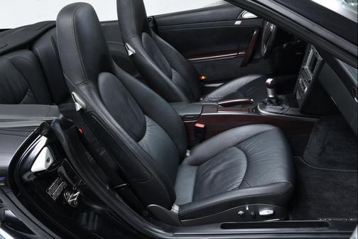 Basalt Black Metallic 2008 Porsche 911 Turbo Cabriolet