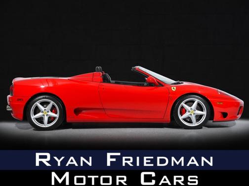 Rosso Corsa 2001 Ferrari 360 Spider F1