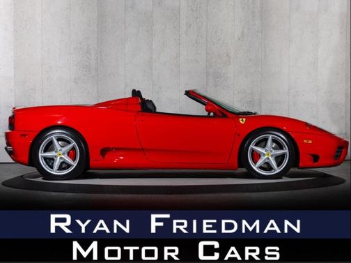 Rosso Corsa 2001 Ferrari 360 Spider F1