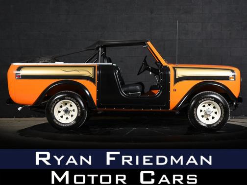 Omaha Orange 1978 International Scout II Sportop Utility 4x4