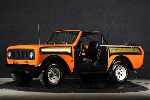 Omaha Orange 1978 International Scout II Sportop Utility 4x4