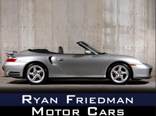 Arctic Silver Metallic 2004 Porsche 911 Turbo