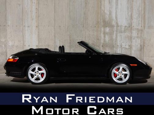 Black 2004 Porsche 911 Carrera 4S Cabriolet