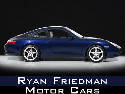 Lapis Blue Metallic 2004 Porsche 911 Targa