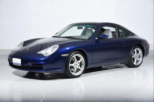 Lapis Blue Metallic 2004 Porsche 911 Targa