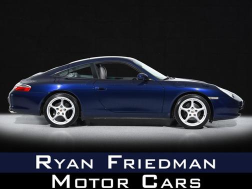 Lapis Blue Metallic 2004 Porsche 911 Targa