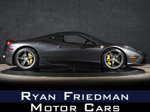 Grigio Silverstone Metallic 2014 Ferrari 458 Speciale Base