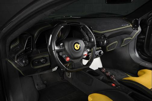 Grigio Silverstone Metallic 2014 Ferrari 458 Speciale Base