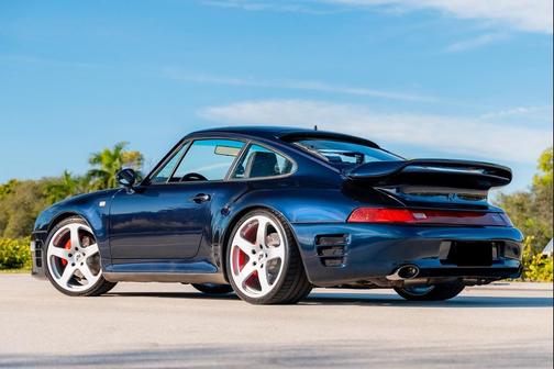 Midnight Blue Metallic 1996 Porsche 911 Turbo