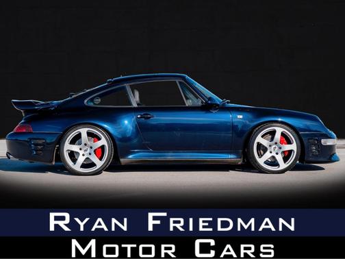 Midnight Blue Metallic 1996 Porsche 911 Turbo