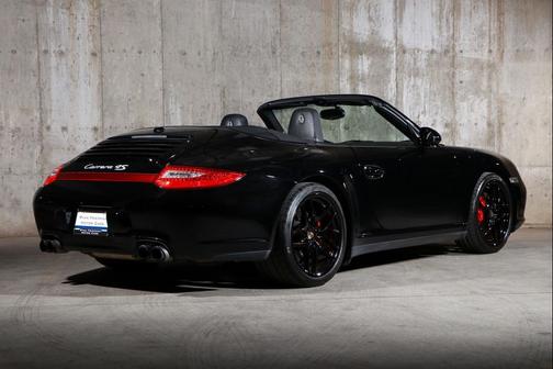 Black 2010 Porsche 911 Carrera 4S Cabriolet