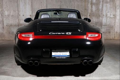 Black 2010 Porsche 911 Carrera 4S Cabriolet