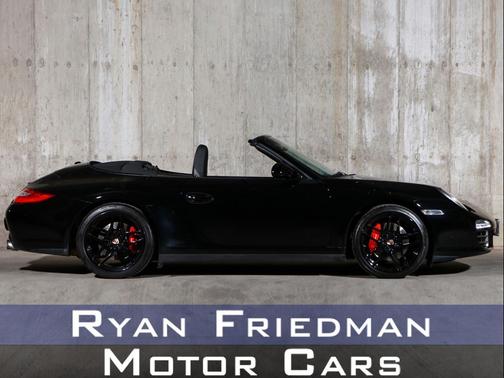 Black 2010 Porsche 911 Carrera 4S Cabriolet