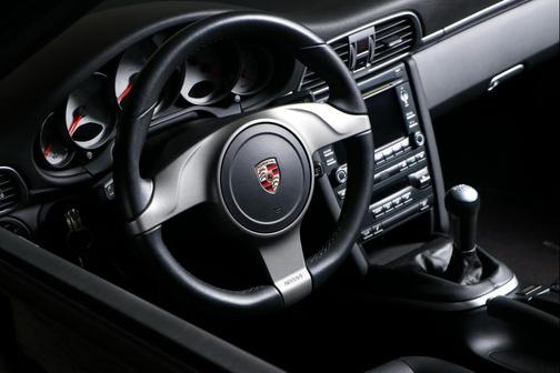 Black 2010 Porsche 911 Carrera 4S Cabriolet