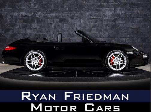 Black 2010 Porsche 911 Carrera 4S Cabriolet