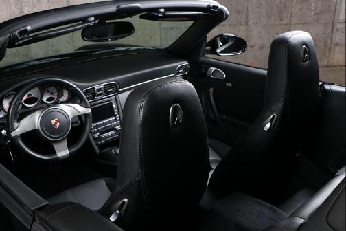 Black 2010 Porsche 911 Carrera 4S Cabriolet