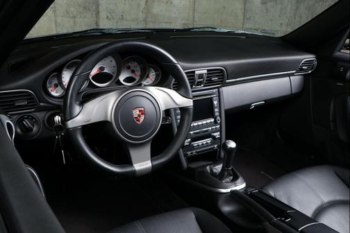 Black 2010 Porsche 911 Carrera 4S Cabriolet