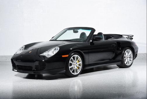 Black 2005 Porsche 911 Turbo S