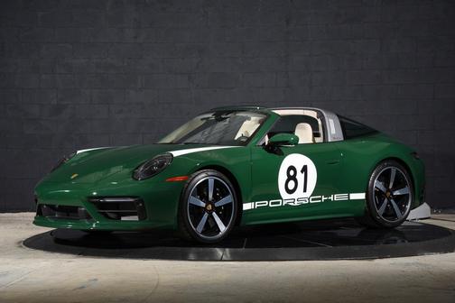 PTS Irish Green 2021 Porsche 911 Targa 4S