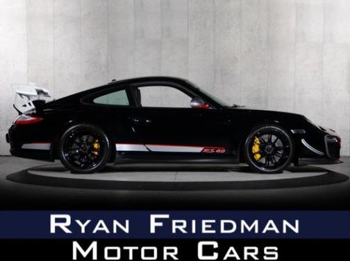 Black 2011 Porsche 911 GT3 RS 4.0