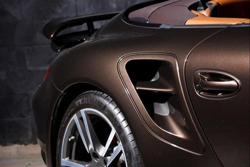 Macadamia Metallic 2010 Porsche 911 Turbo