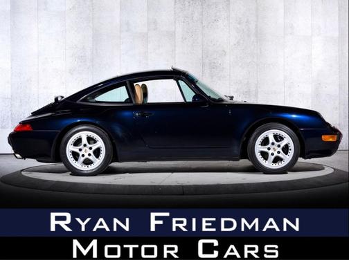 Ocean Blue Metallic 1997 Porsche 911 Targa
